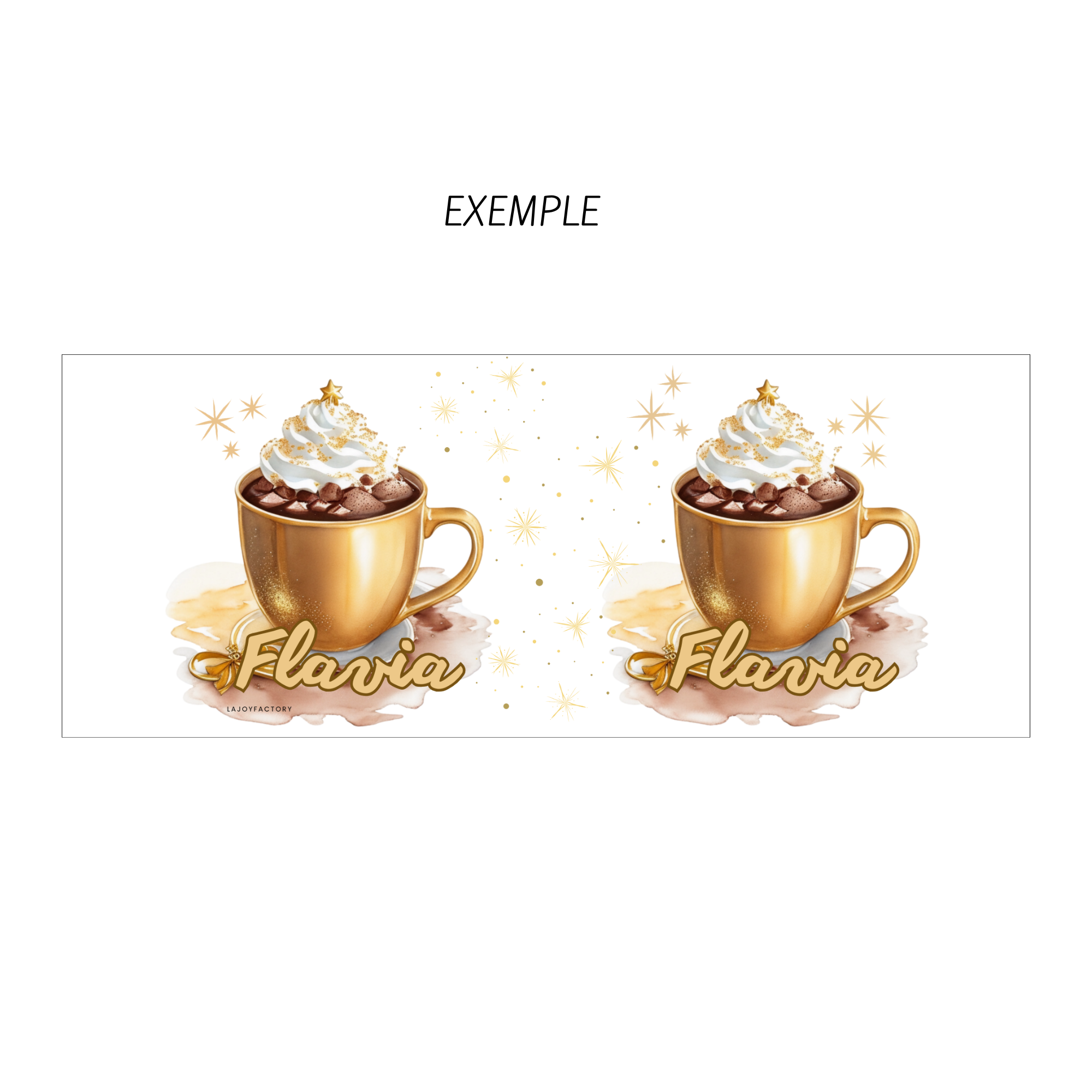 ☕ « La tasse dorée » 🎄 – Image 2