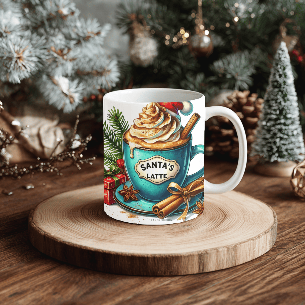 "Santa's latte" 🎄