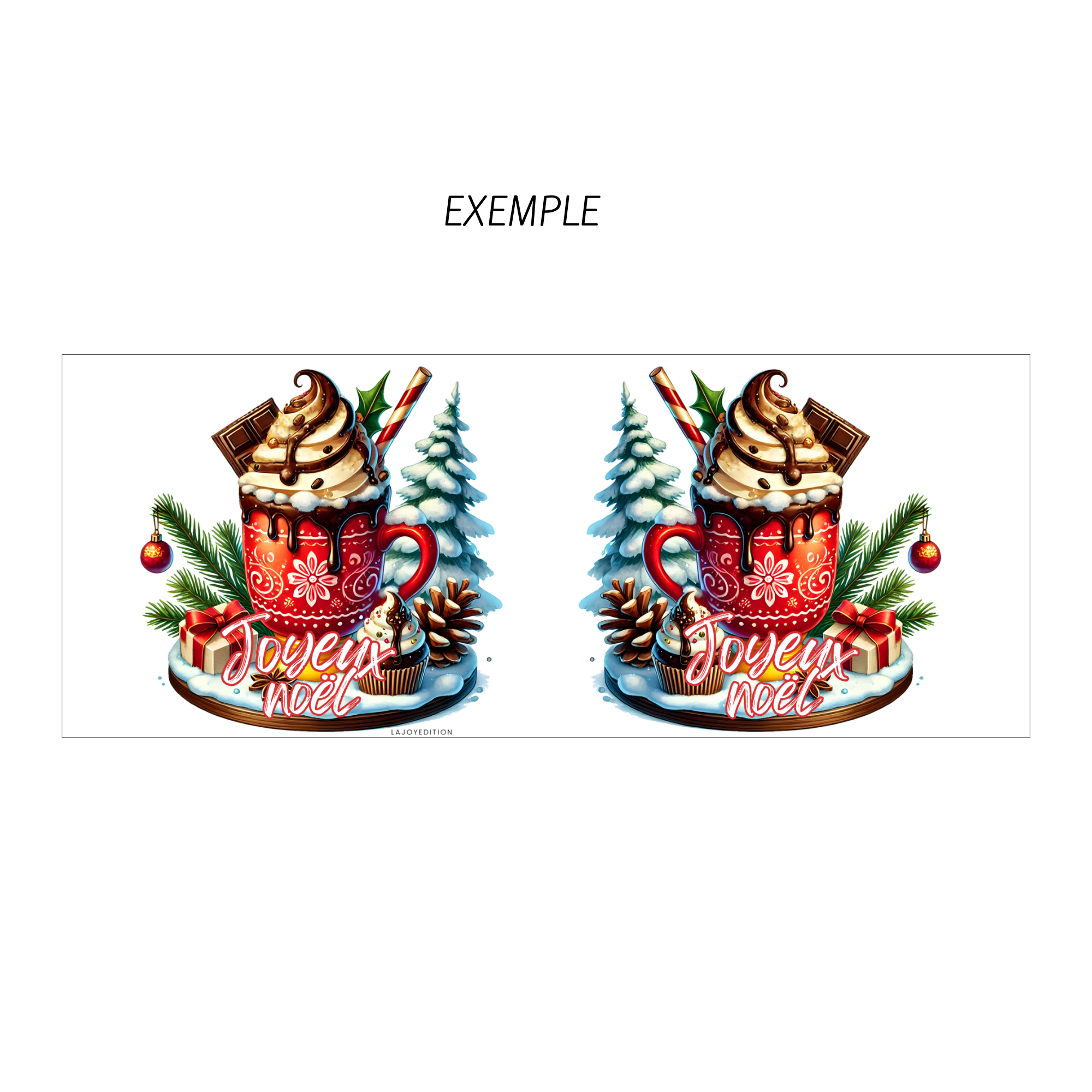 "Joyeux Noël rouge" 🎄 – Image 2