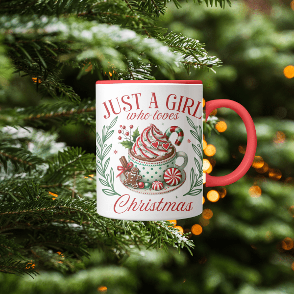 "Just a girl who loves christmas" 🎄