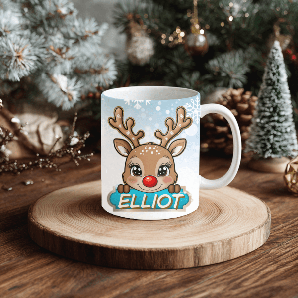 ☕  « Le renne bleu » 🎄