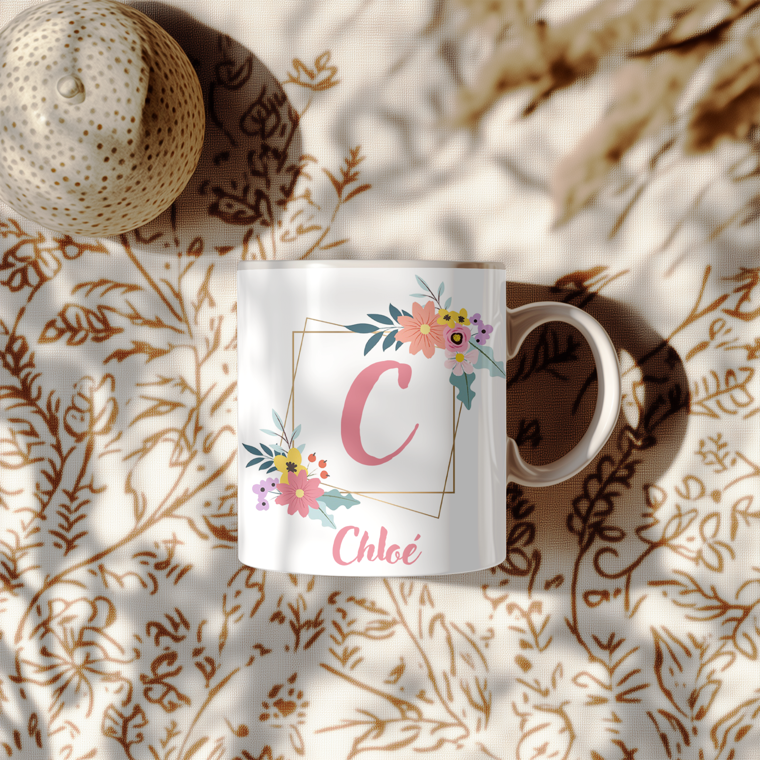 Couronne de fleurs colorées