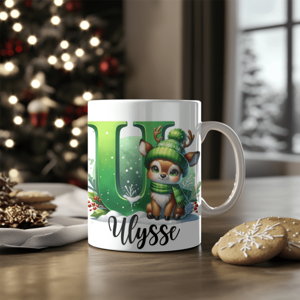 ☕  « Le renne vert » 🎄