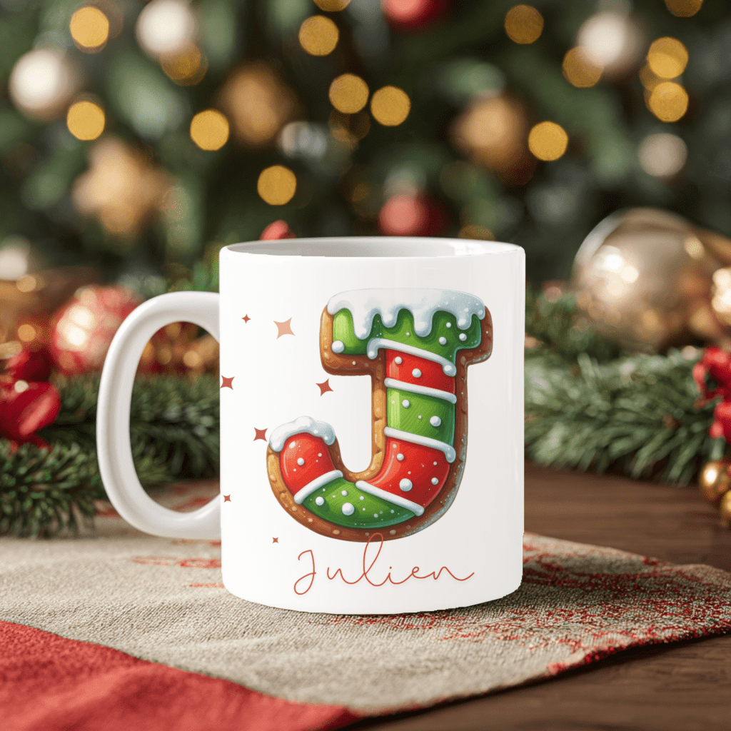 ☕  « Biscuit rouge & vert » 🎄
