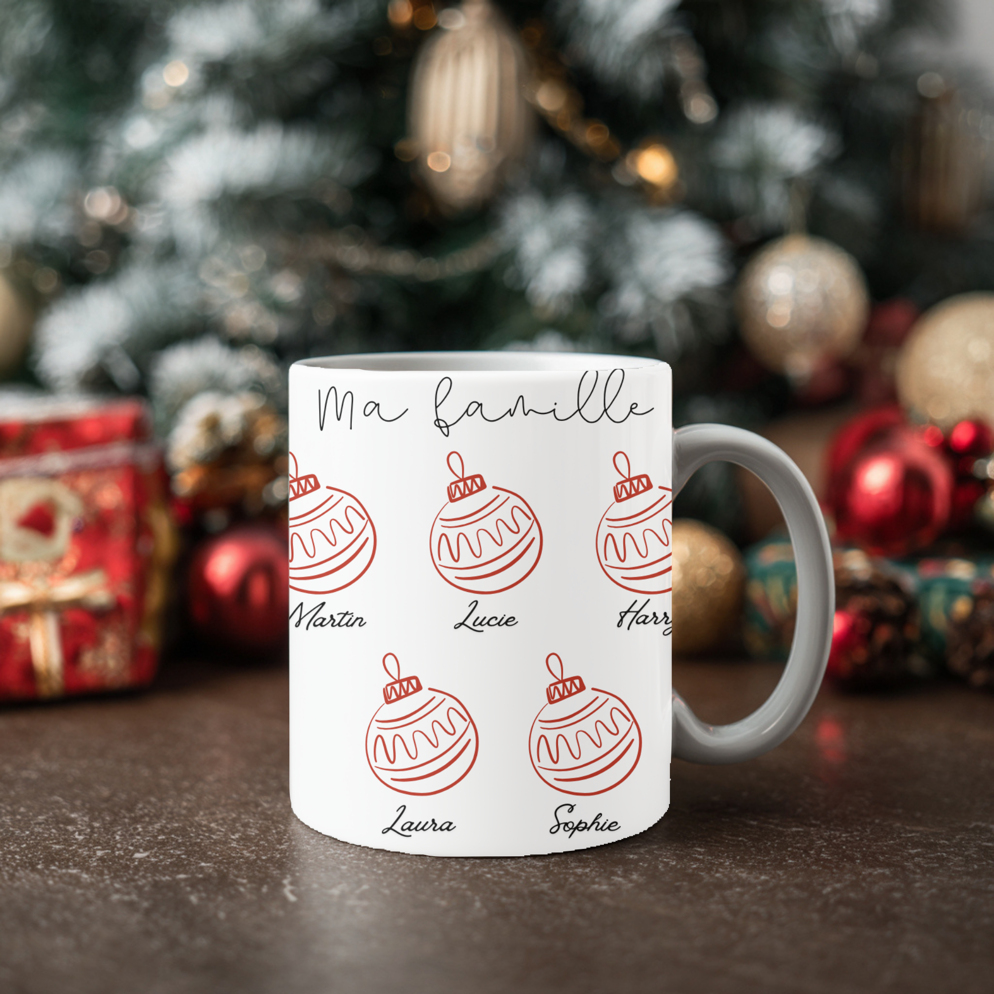 ☕ « Les boules de la famille » 🎄