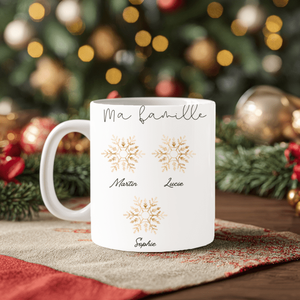 ☕  « Les flocons de la famille » 🎄