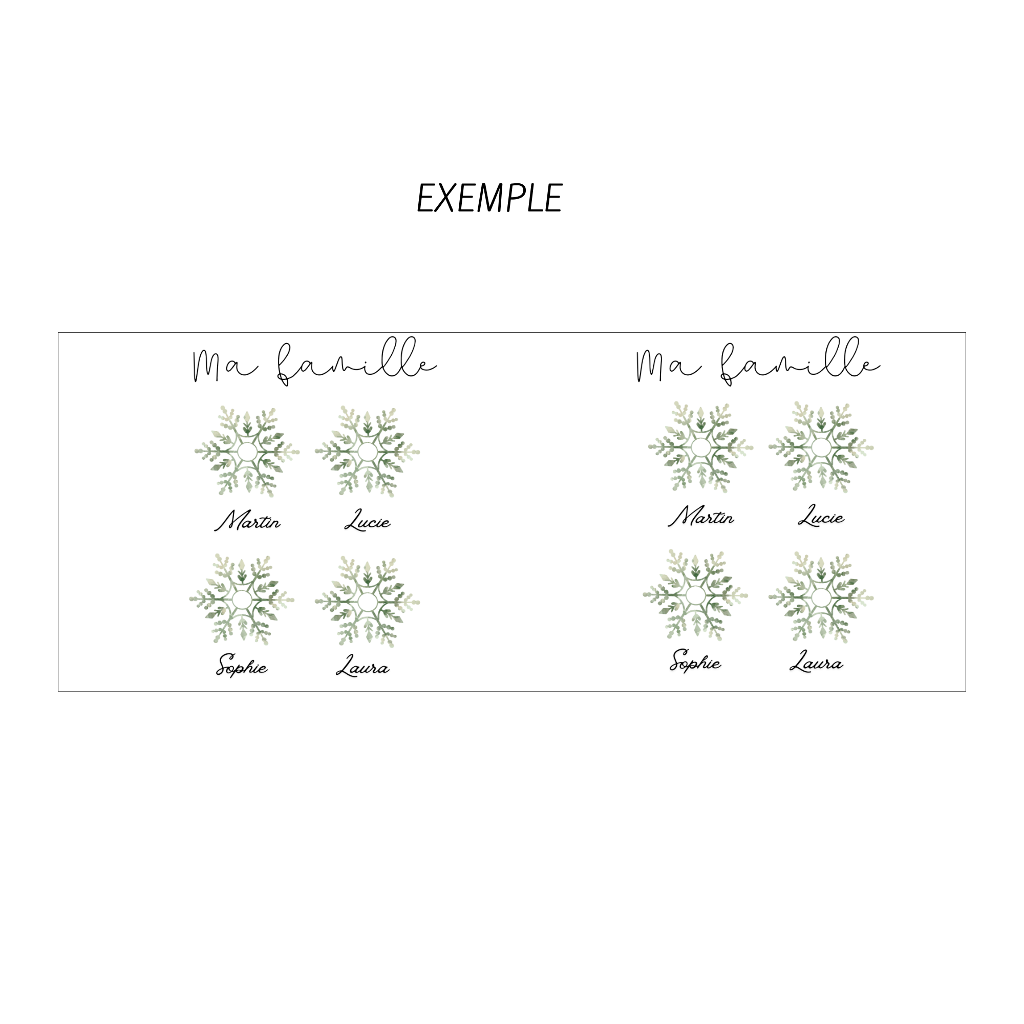 ☕ « Les flocons de la famille » 🎄 – Image 4