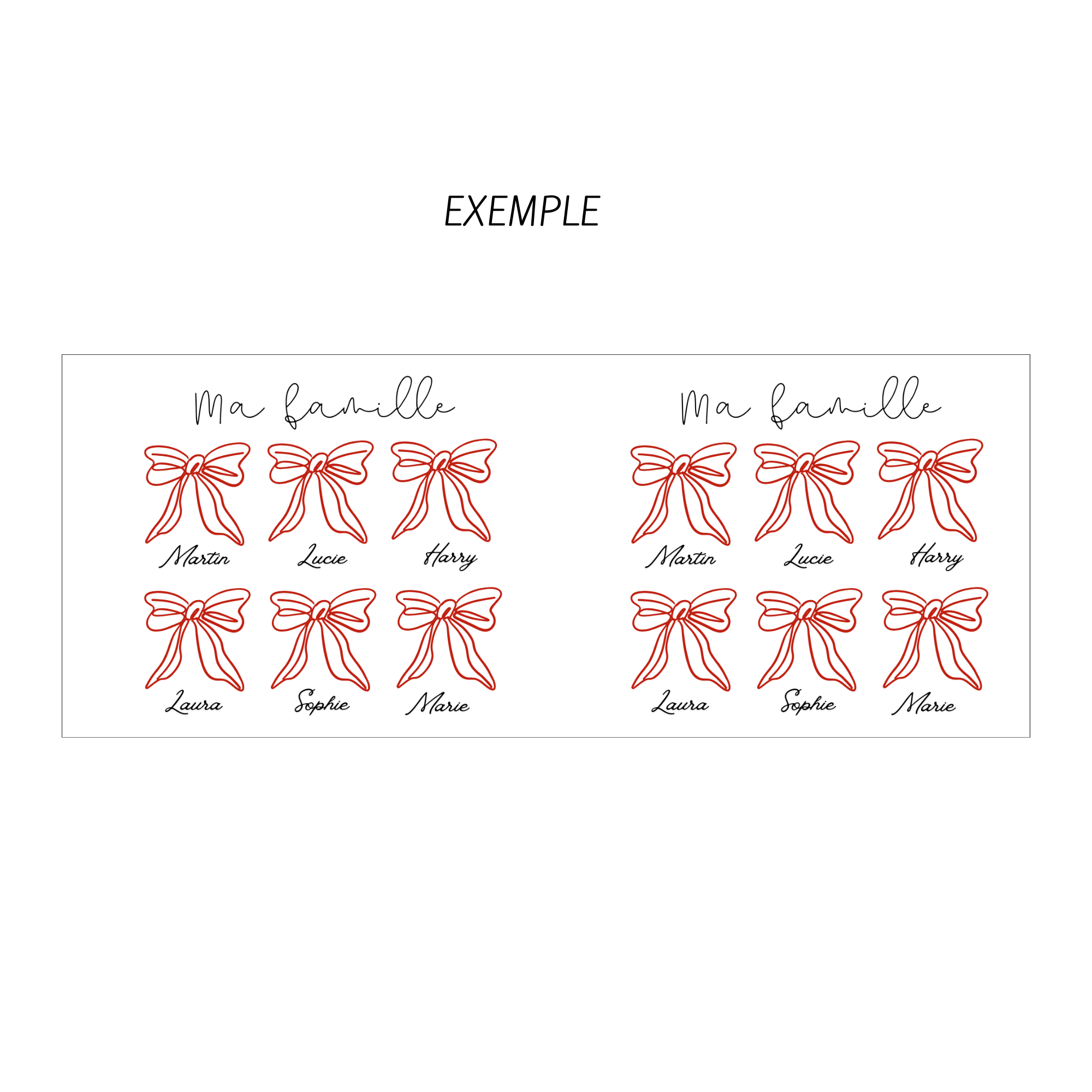 ☕ « Les noeuds de la famille » 🎄 – Image 2