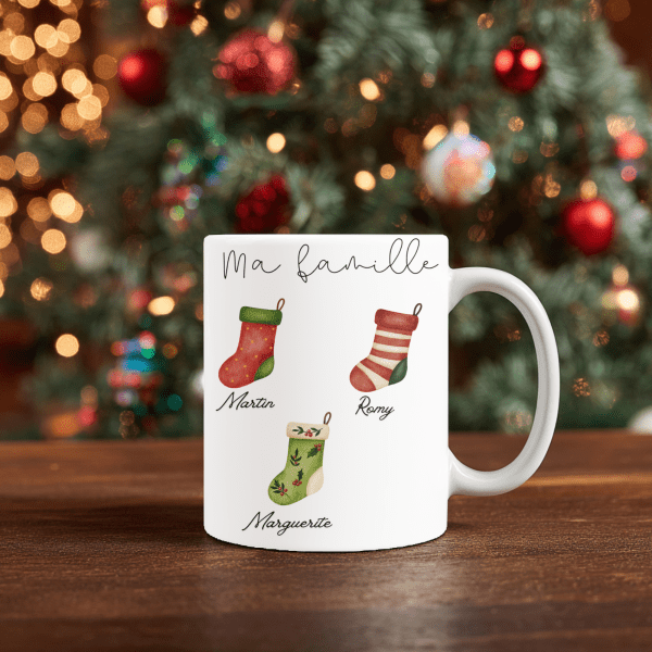 ☕  « Les chaussettes de la famille » 🎄