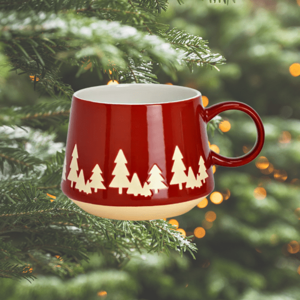 ☕  « Sapins rouges » 🎄