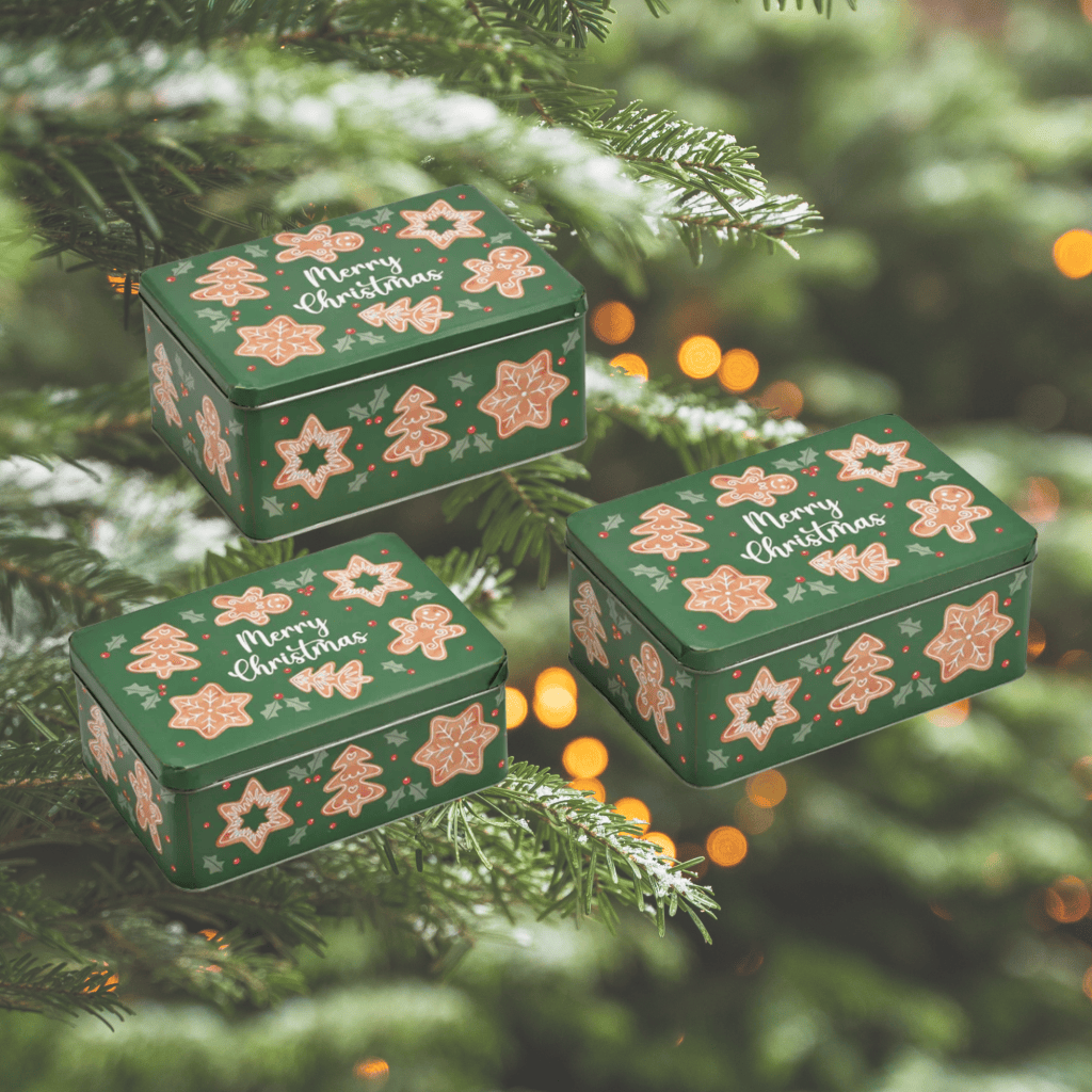 ☕  « Lot 3 boîtes en métal de Noël » 🎄
