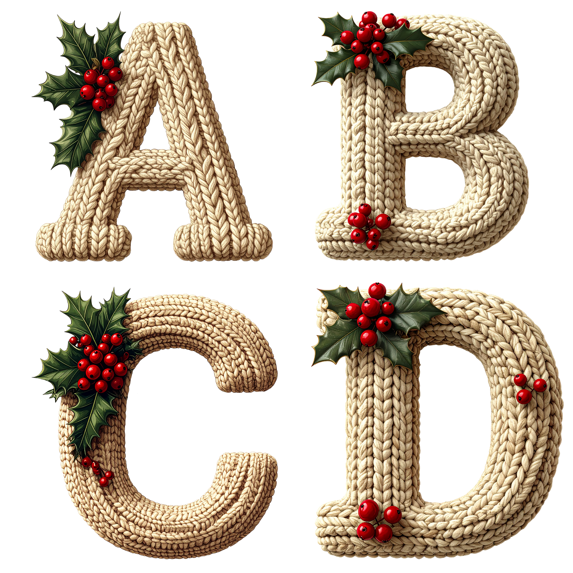 ☕ « Pull » 🎄 (choisir sa lettre) – Image 3