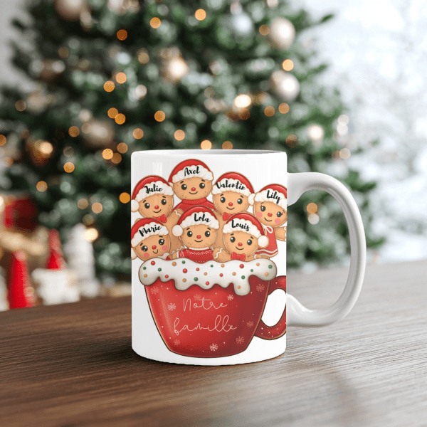 ☕  « Les biscuits dans la tasse de la famille » 🎄