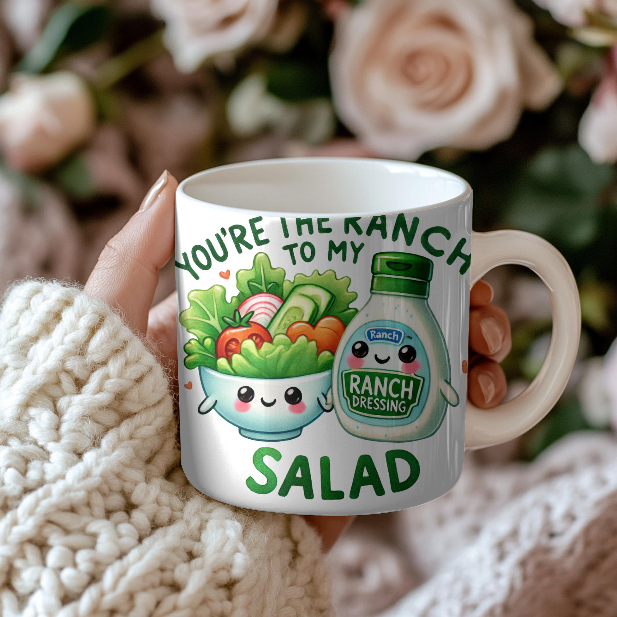 Salade + Sauce Ranch 💕