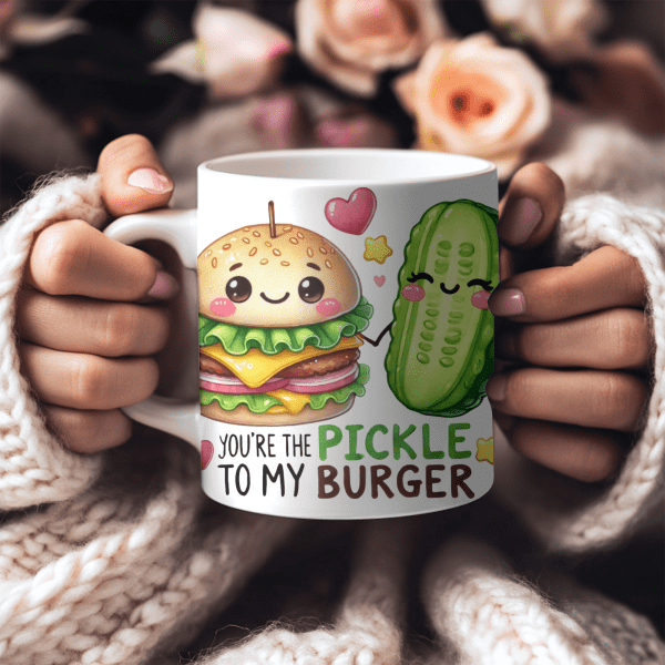 Cornichon + Burger 💕